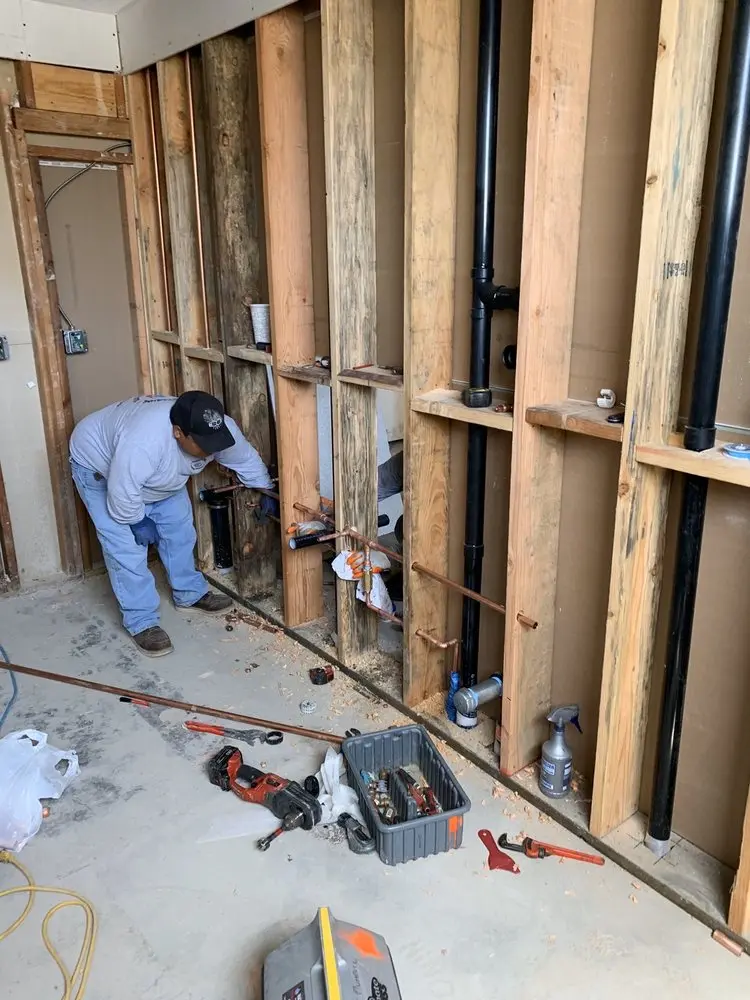 Commercial rough-in plumbing for Gas Line Repair in Shawangunk